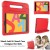iPad 10.2 Inch 2019 Case for kids Shockproof Cover with Handle |Red