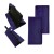 HTC 825 PU Leather Wallet Case Purple