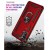 Samsung Galaxy A41 Ring Armor Cover Red