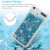 iPod Touch (5th/6th Generation) Glitter Liquid Clear Bling Case | Blue/Pink