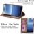 Samsung  Galaxy A34 Wallet Case Brown