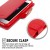 iPhone 14 Pro Bluemoon Wallet Case Red