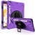 iPad 10.2 Inch 2019 Shockproof Cover With Strap Holder| Purple