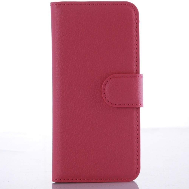 Samsung Galaxy Xcover 4 PU Leather Wallet Case |Hot Pink