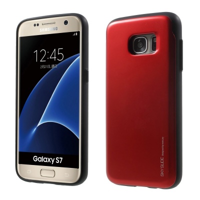 Samsung Galaxy S7 Edge Sky Slide Bumper Case Red