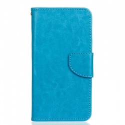 HTC 530 PU Leather Wallet Case Blue