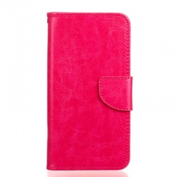 HTC 530 PU Leather Wallet Case Pink