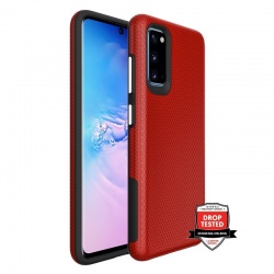 Samsung Galaxy A22 Dual Layer Rockee Cover Red