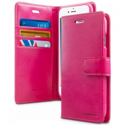 Apple iPhone 13 Case Hanman Wallet Cover Hot Pink