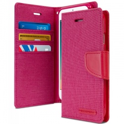 iPhone 6/6s Canvas Wallet Case  Pink