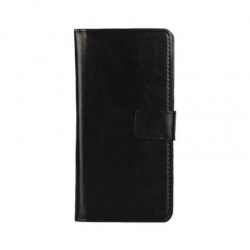 Huawei P10 Lite PU Leather Wallet Case Black