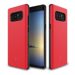 Samsung Galaxy Note 8 Patchworks LEVEL ITG  Series Cover Red/Black