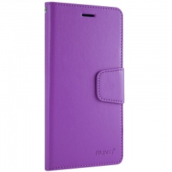 Huawei Y6 2019 Alivo Wallet Case Purple