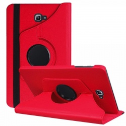 Samsung Galaxy Tab A-10.1 T580  360 Rotating Case Red