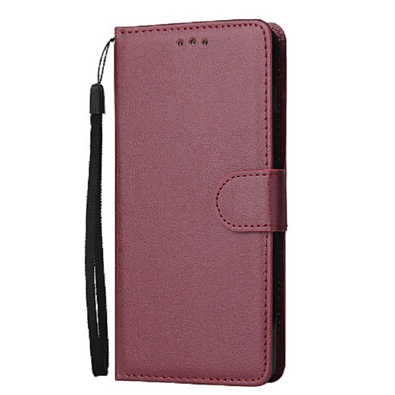 Samsung Galaxy A05s  Leather Wallet Case Wine